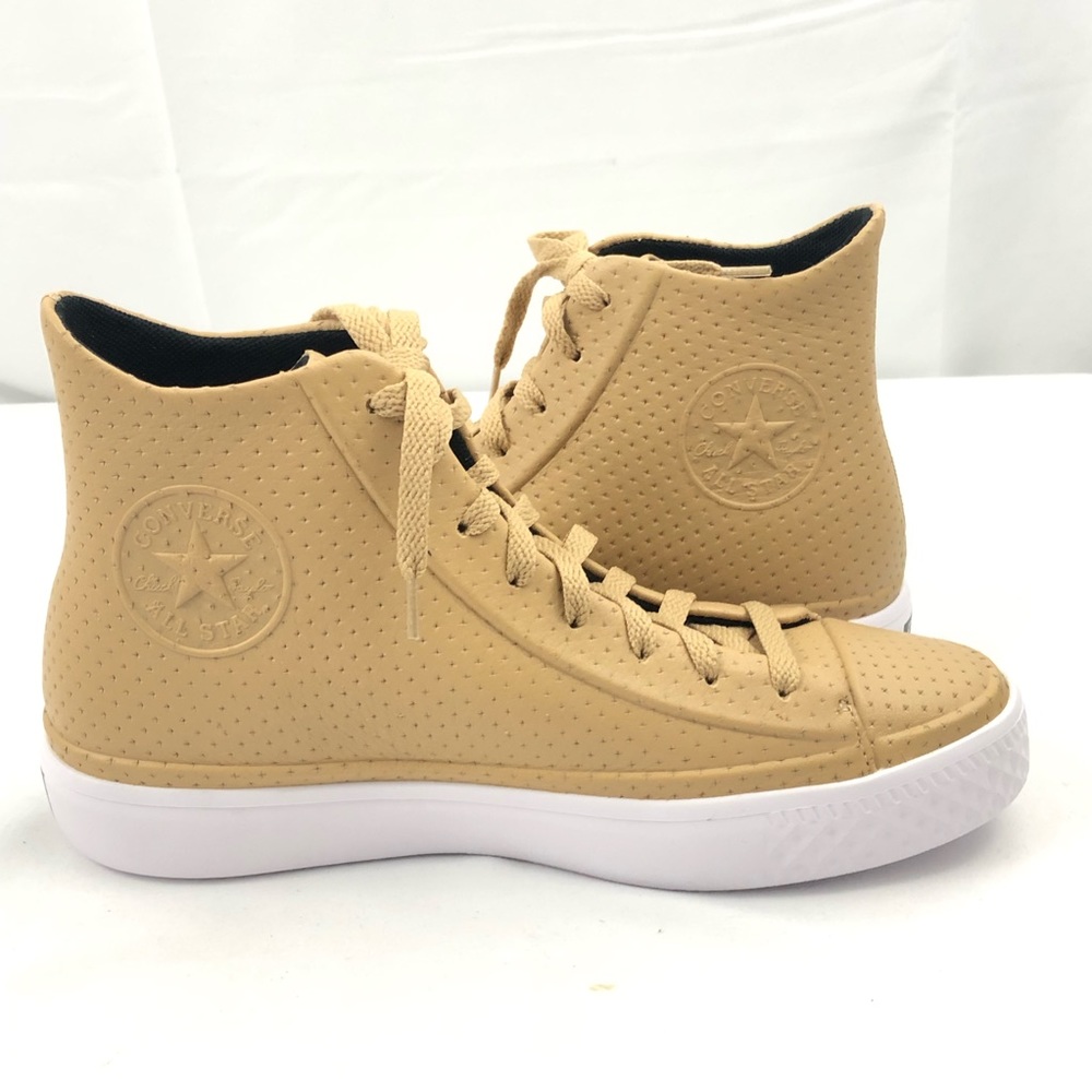 Converse Brown All Star Chuck Taylor Leather 8 - Picture 5 of 6